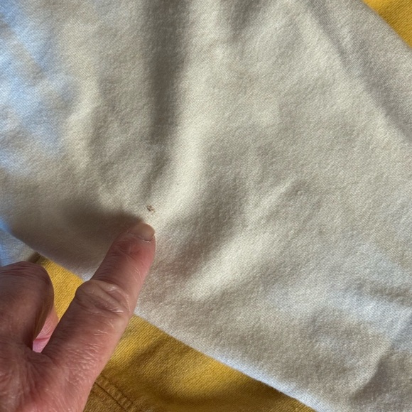 Marine Layer Cate Cabin Core Sweatshirt Ochre/Antique White Women’s Medium - Picture 10 of 10